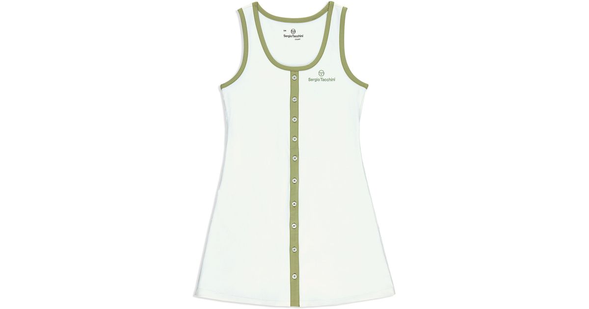 Sergio Tacchini Giulia Dress in White | Lyst