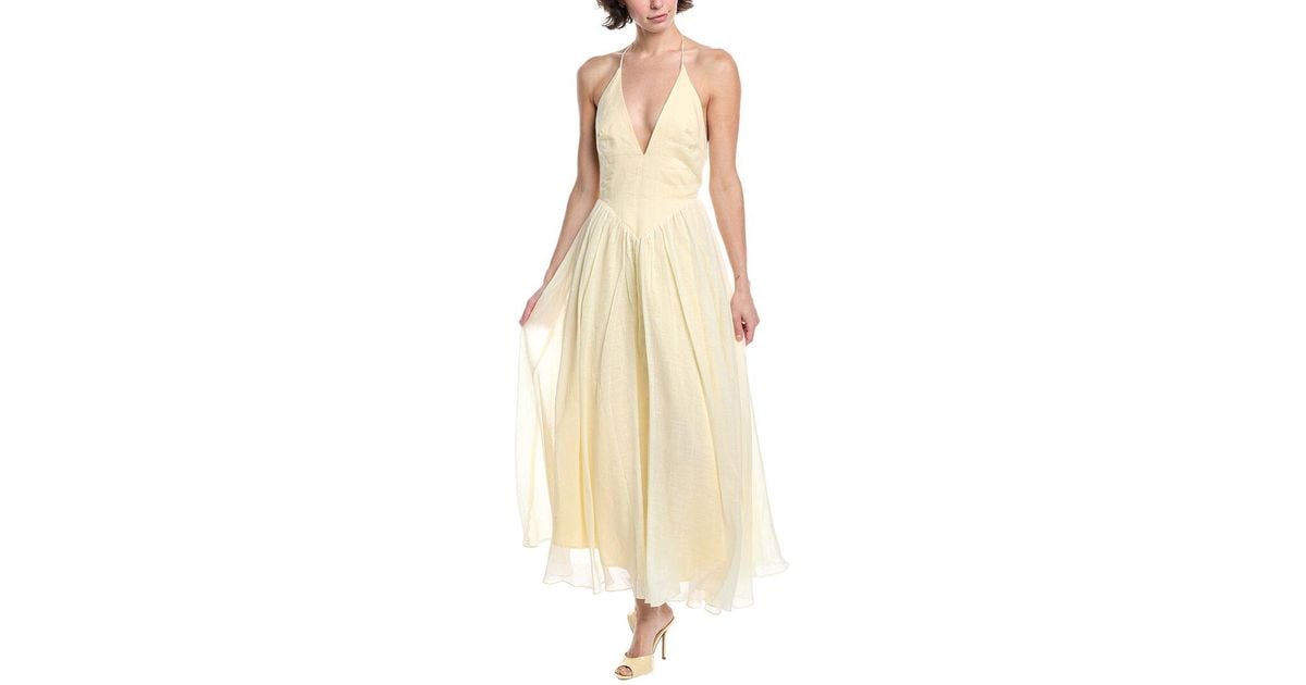 halter neck dress green Gloriana Halter Maxi Dress Green