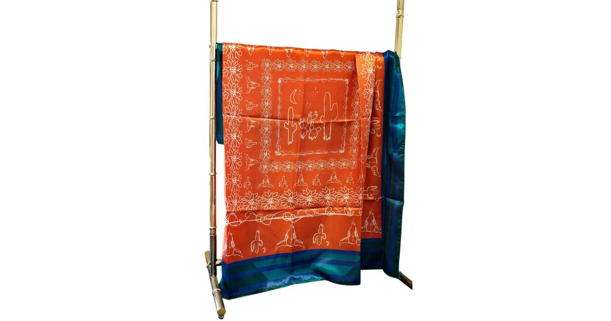 Rowdy Crowd Winslow Wild Rag in Orange | Lyst