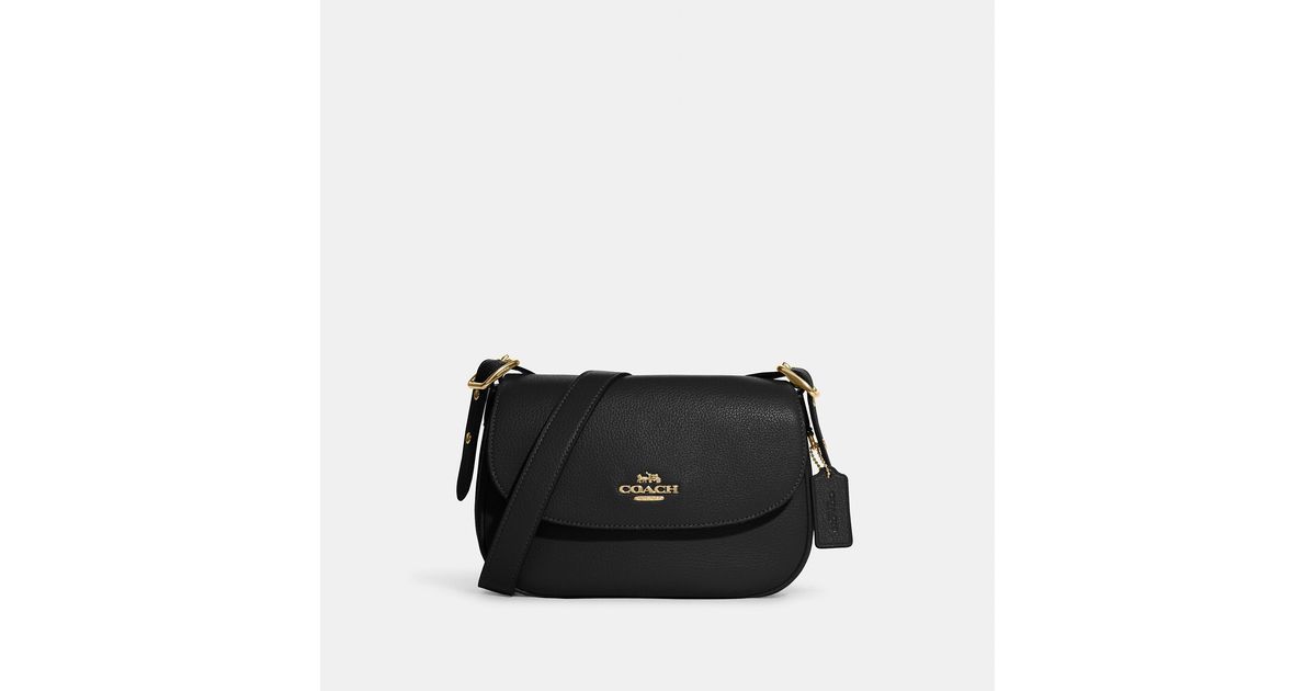 Coach Outlet Macie Saddle Bag in Black Lyst
