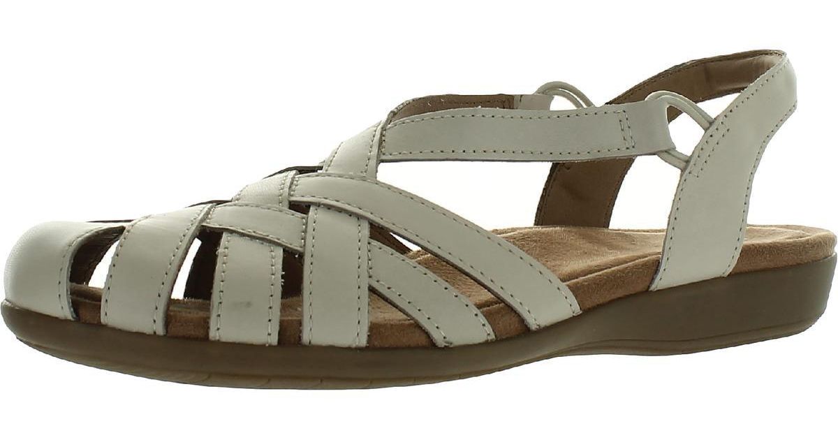 Earth Origins Berri Wedge Slingback Strappy Sandals Lyst