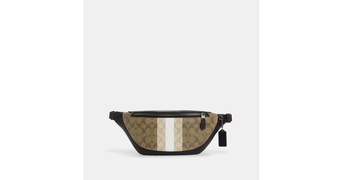 Coach belt deals bag signature