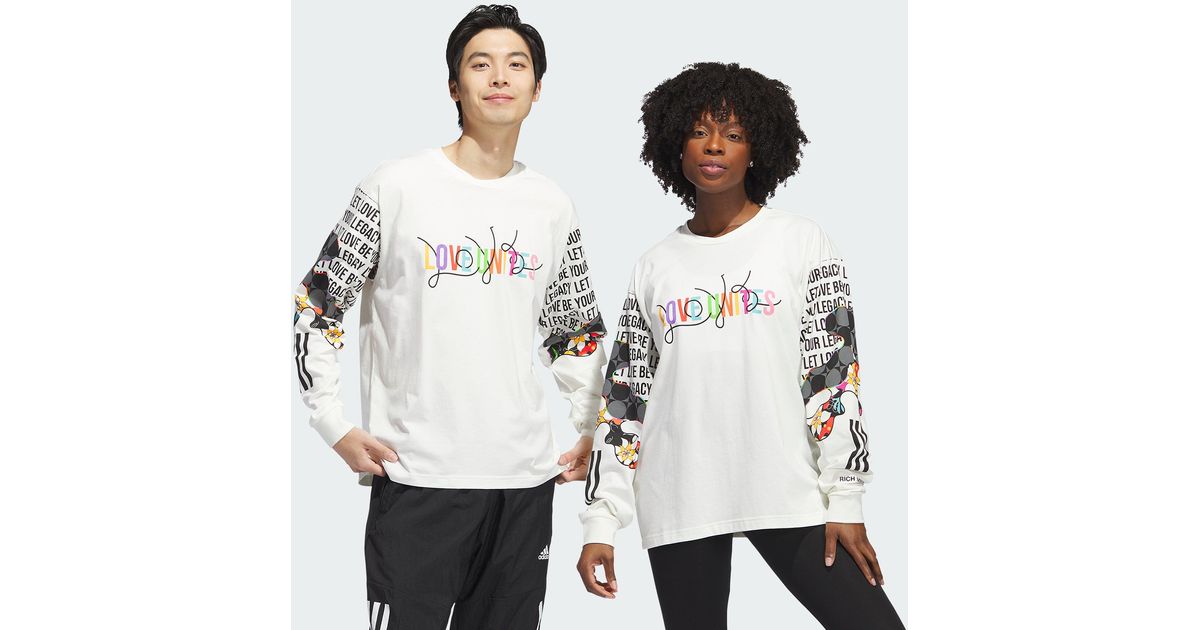 Adidas graphic long sleeve 2025