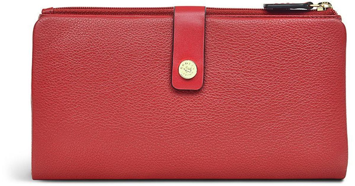 Radley Larkswood Large Bifold Wallet in Red Lyst