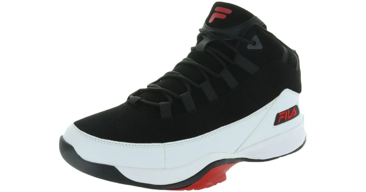 Fila Seven Five Performance Gym Basketball Shoes in Black for Men | Lyst