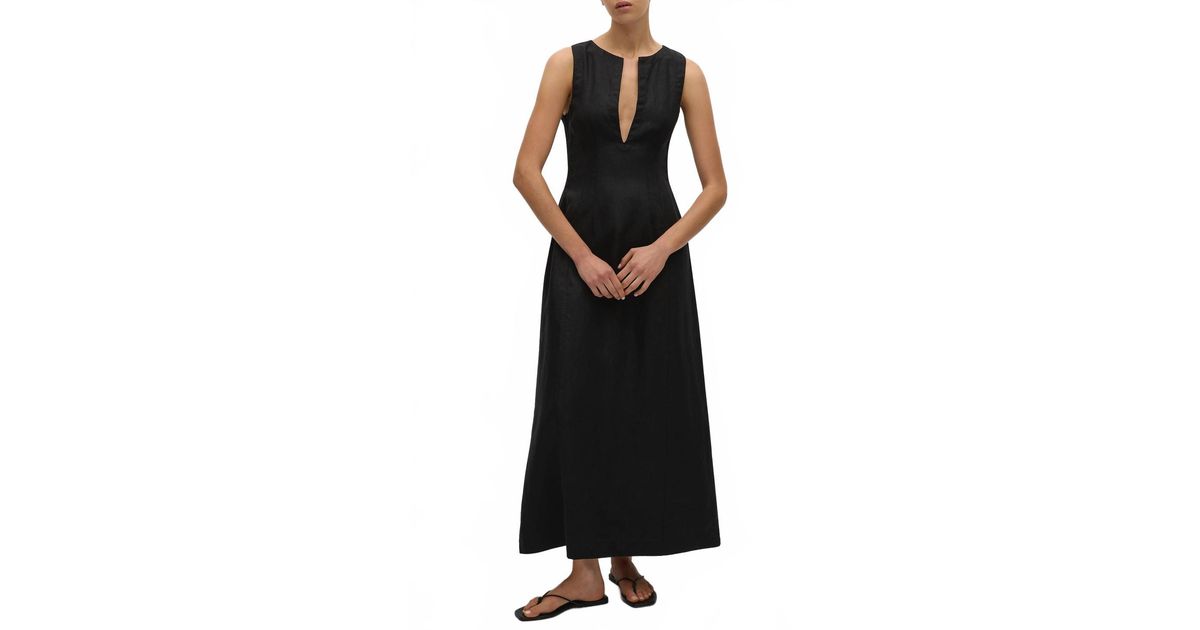 Faithfull the Brand Melia Maxi Dress in Black | Lyst