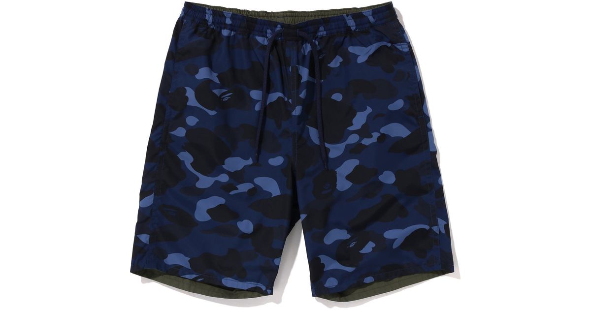 Bape camo beach shorts top