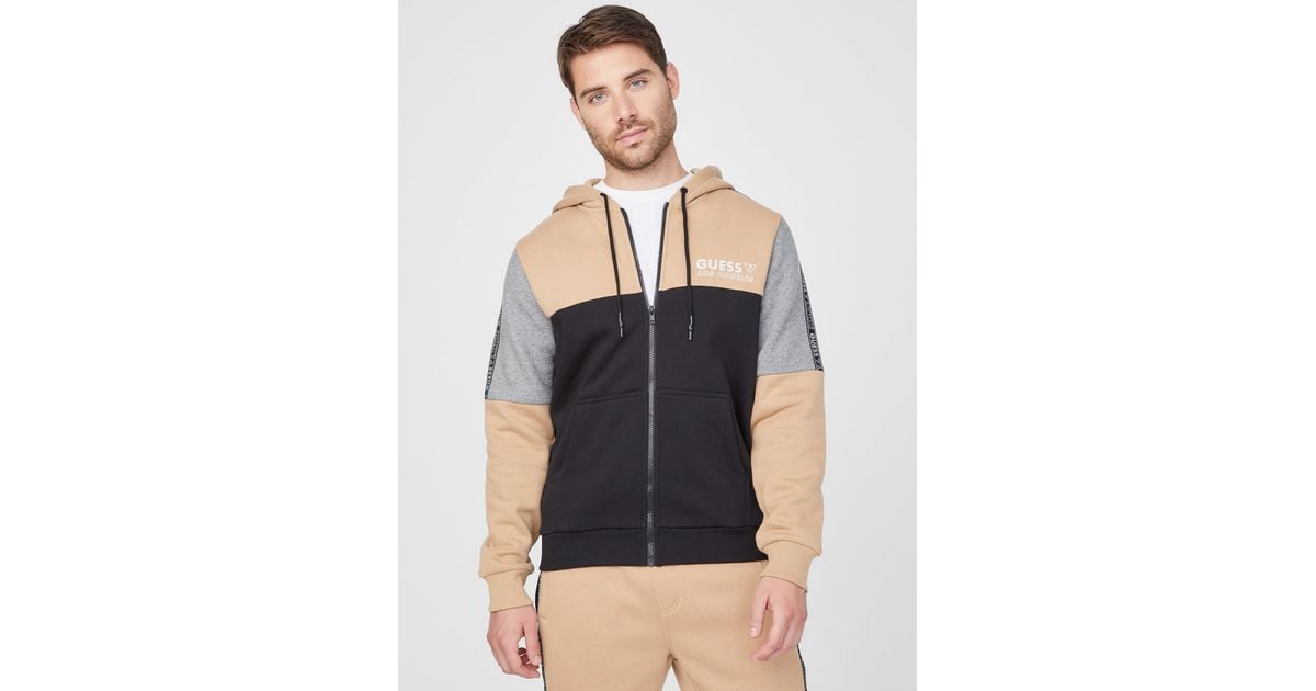 Guess sale colorblock hoodie