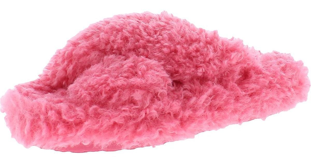 steve madden sandals fur