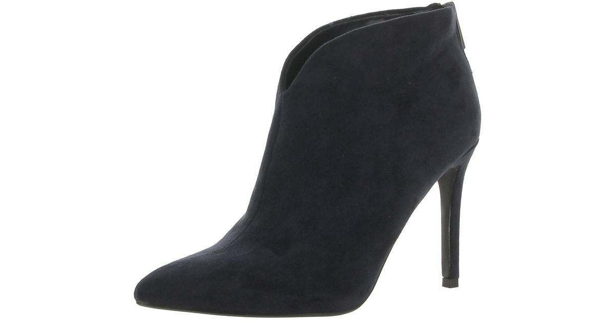 suede stiletto ankle boots