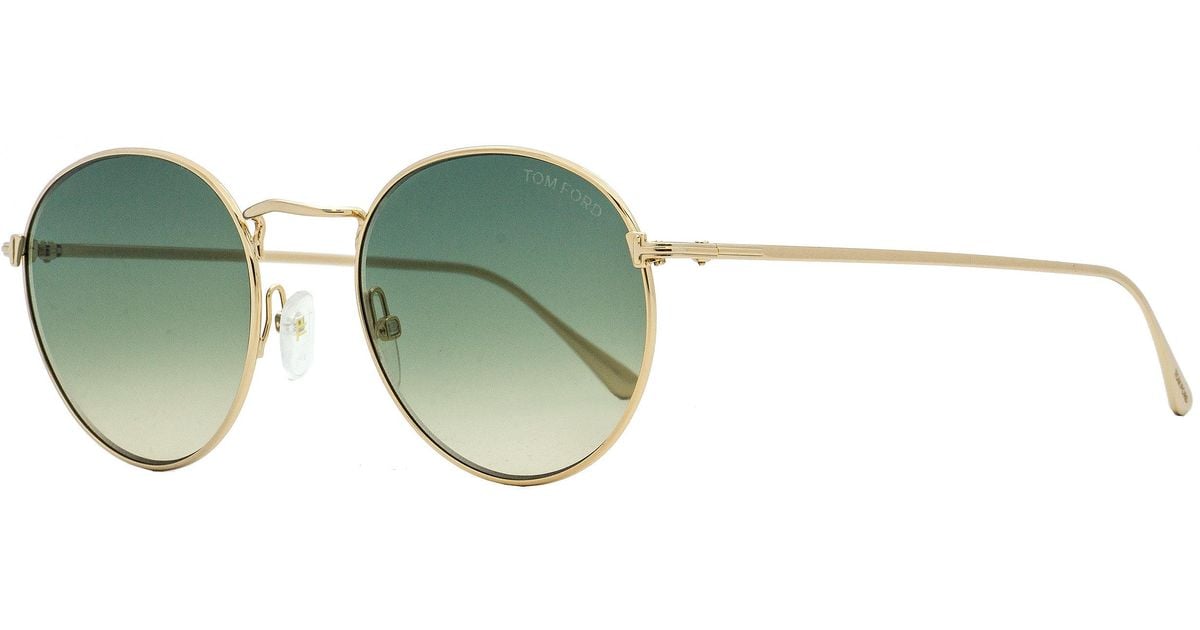 Tom Ford Sunglasses Tf649 Ryan 02 Gold 52mm for Men Lyst