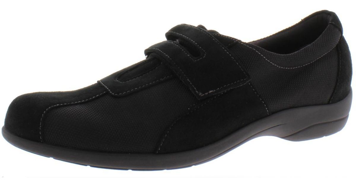 Munro Joliet Suede Slip On Casual Shoes in Black Lyst