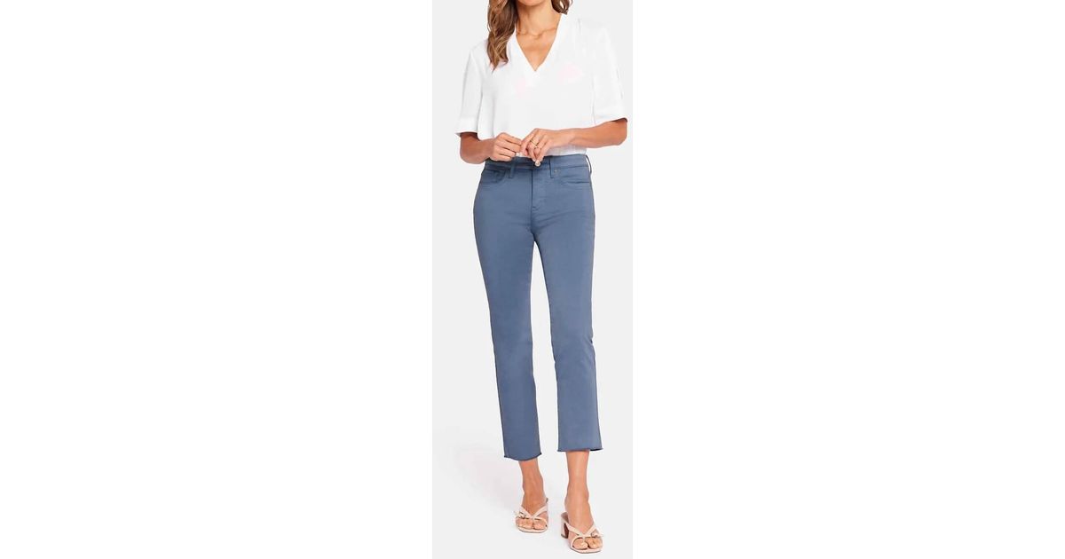 Nydj sheri slim deals ankle with fray hem