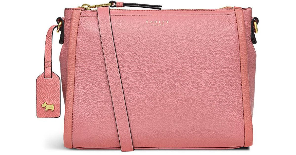 Radley Chartwell Small Ziptop Crossbody in Pink Lyst