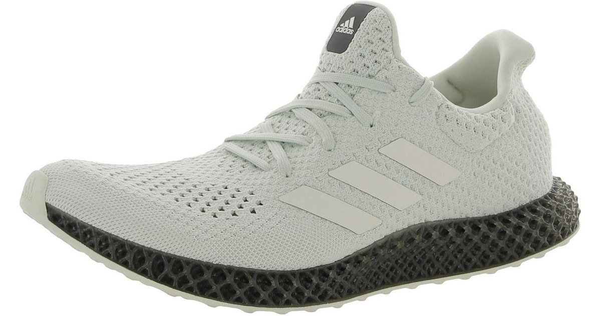 adidas 4d Futurecraft Knit Performance Running Shoes in Gray for Men | Lyst