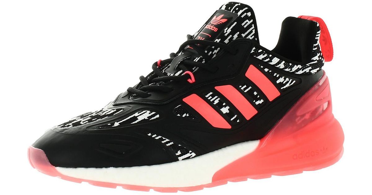 adidas Zx Zk Boost 2.0 Gym Fitness Running Shoes in Red for Men | Lyst