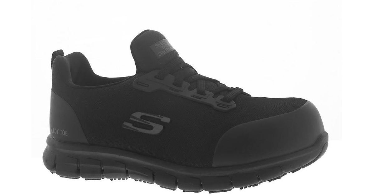 Skechers Sure Track Irmo Slip Resistant Steel Toe Work And Safety