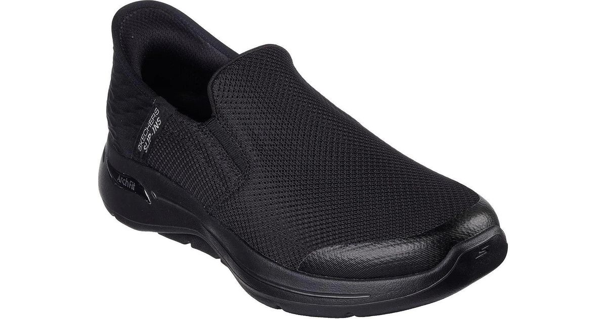 Skechers Go Walk Arch Fit in Blue for Men | Lyst