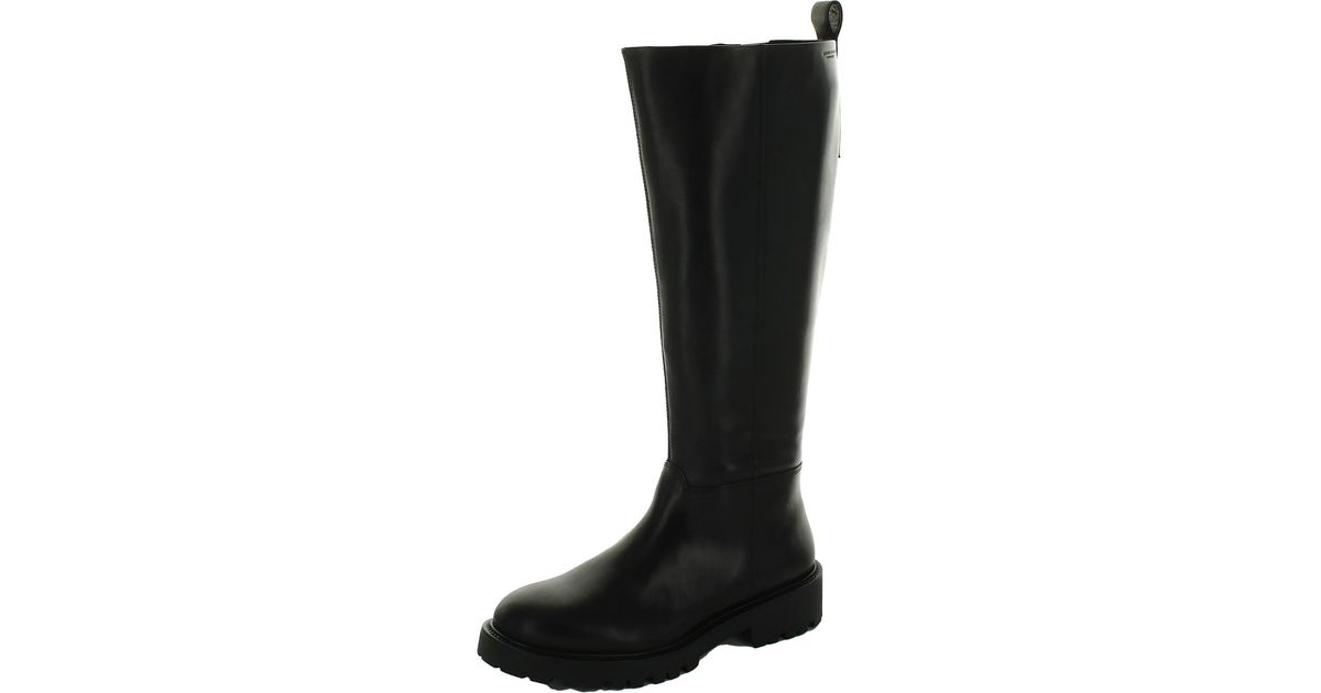 Vagabond Shoemakers Kenova Tall Leather Knee-high Boots in Black | Lyst