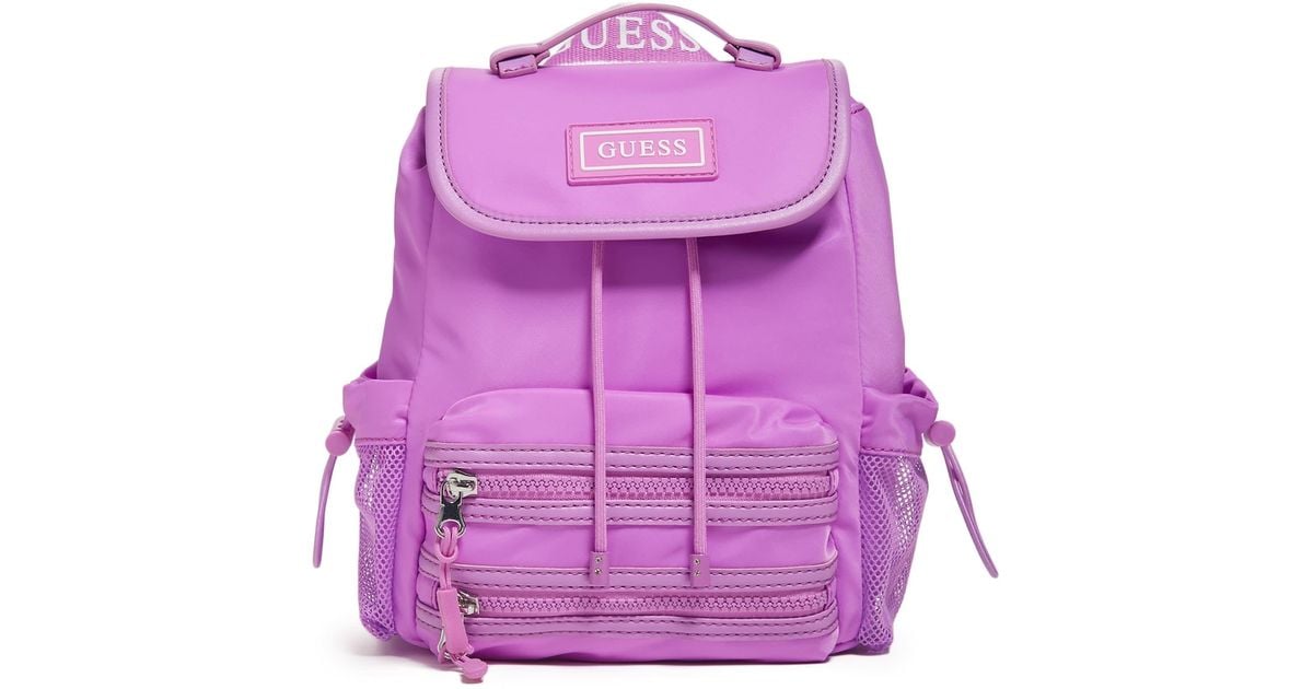 Guess Factory Kendra Backpack in Purple | Lyst