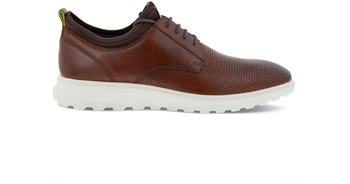 Ecco Cs20 Hybrid Derby Shoe in Brown for Men | Lyst