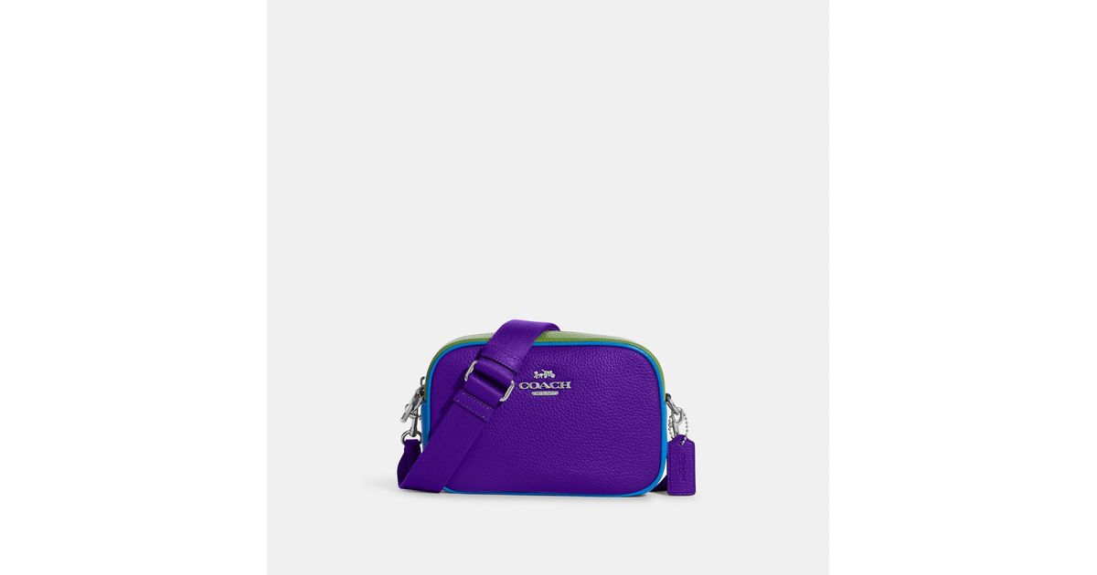 Coach Outlet Mini Jamie Camera Bag In Colorblock in Purple Lyst