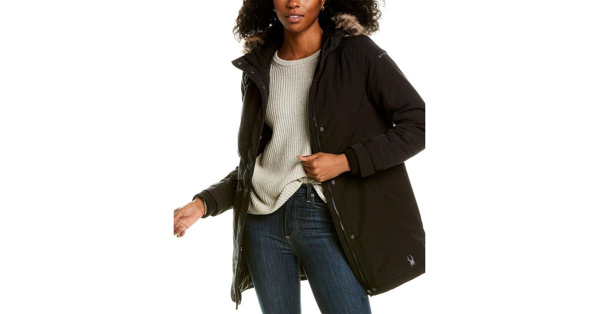 Spyder Explorer Parka in Black Lyst