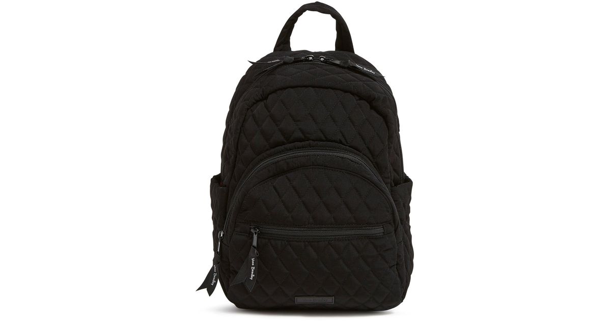 Vera Bradley Essential Compact Backpack in Black Lyst