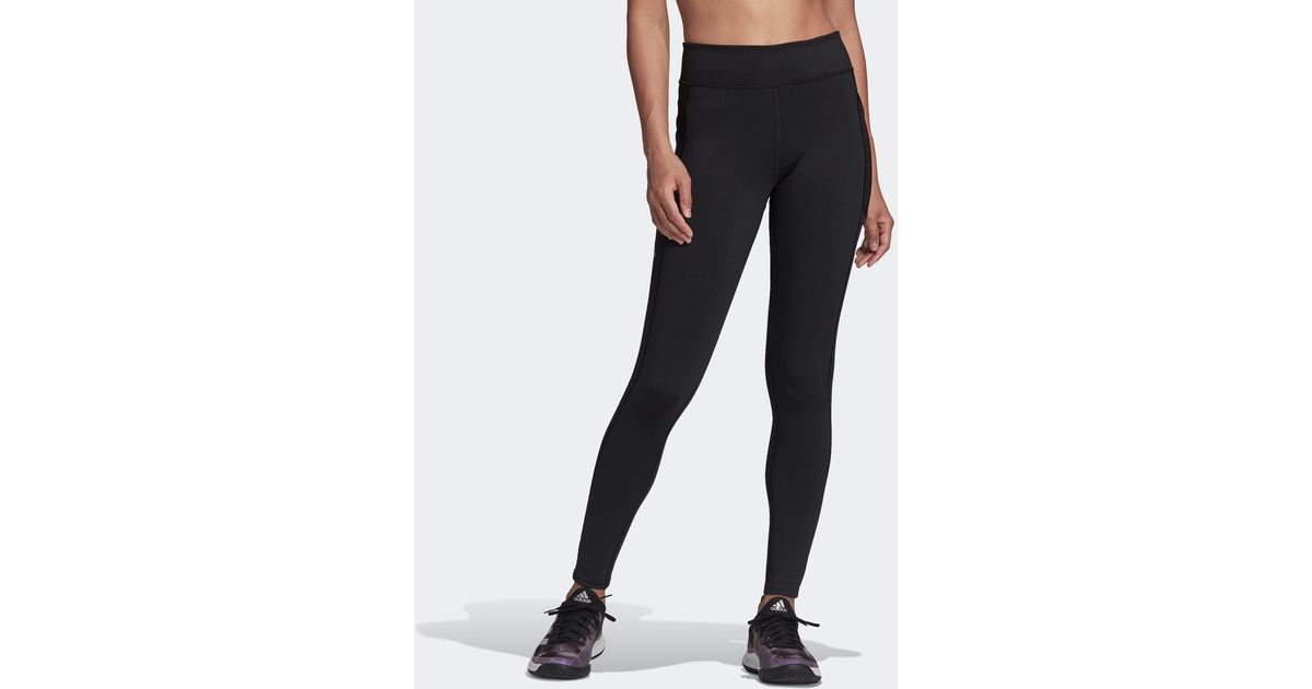 adidas Tennis Match Leggings in Black 