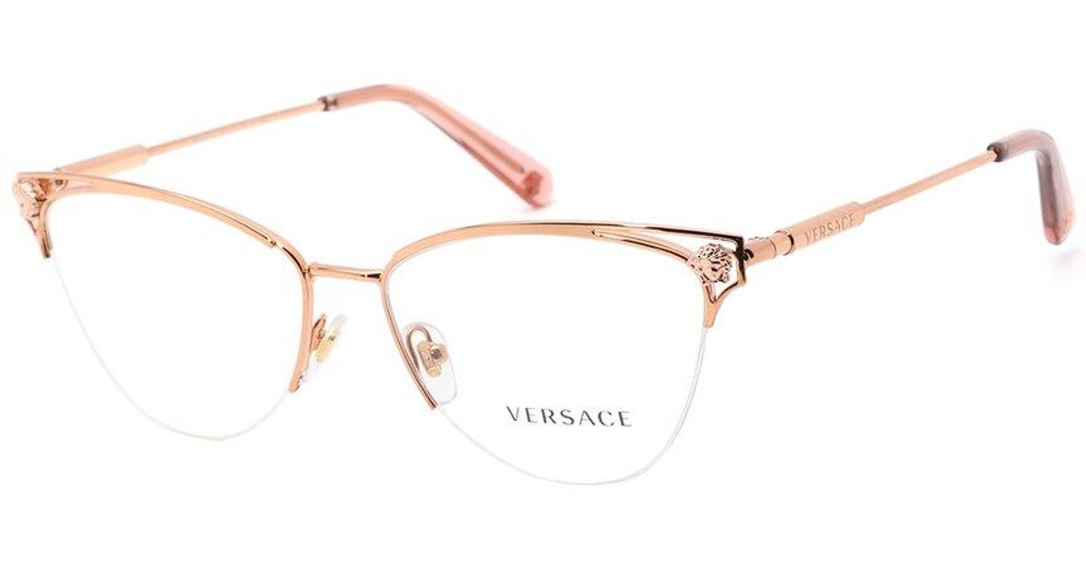 Versace Ve1280 55mm Optical Frames in Gold (White) Lyst