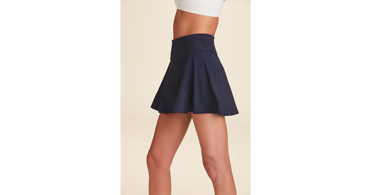 Jupe-skort De Tennis Alala Rally – Femme Taille L, Blanc Perforé, Maille Stretch Anti-odeur (neuf Avec étiquette)