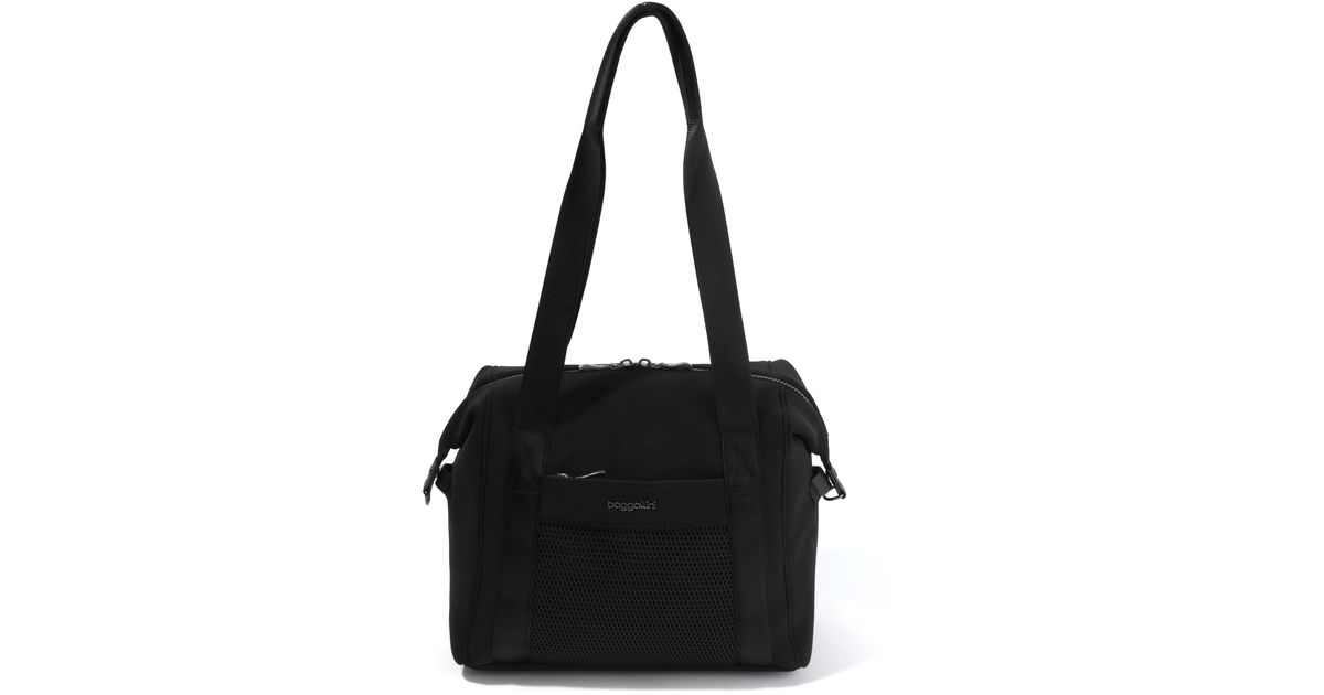 Baggallini All Day Small Duffel Shoulder Bag in Black Lyst