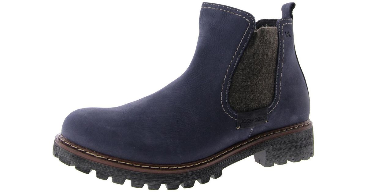 josef seibel blue boots