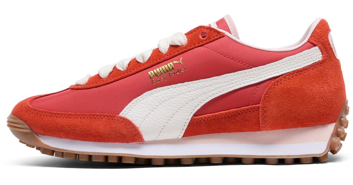 PUMA Easy Rider Lovers Sneakers in Red | Lyst