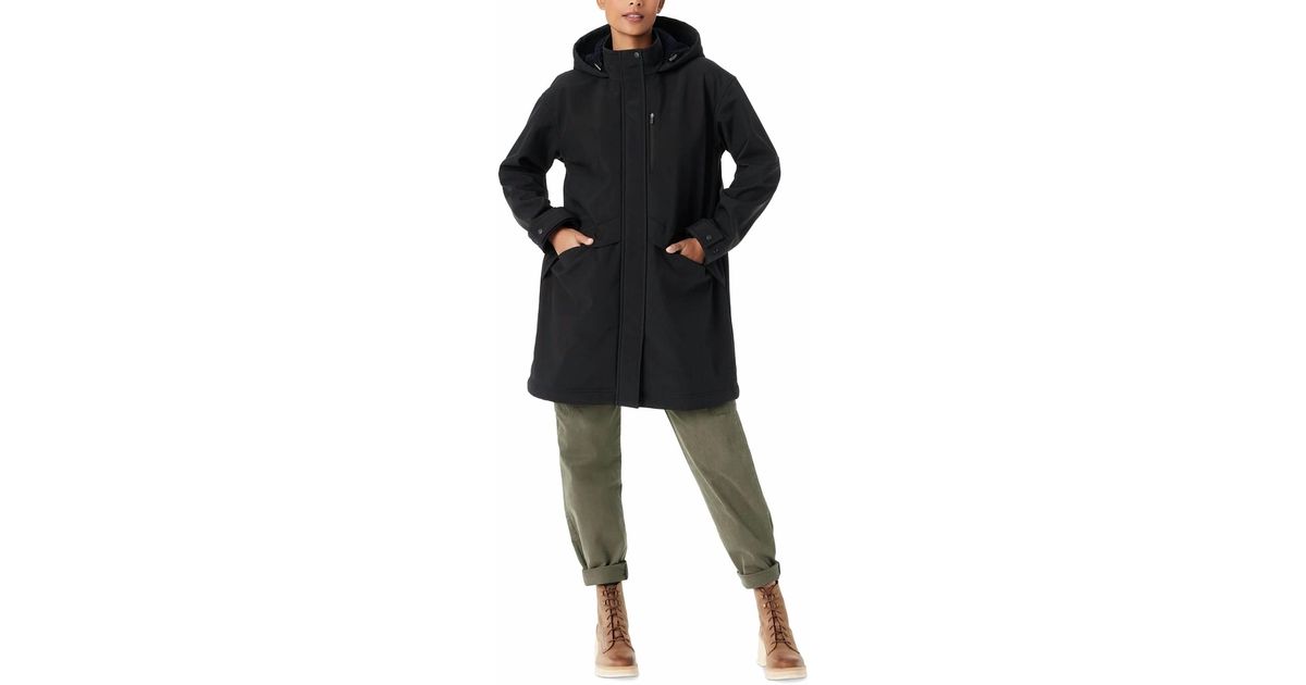 BASS OUTDOOR Stadium Parka Jacket in Black | Lyst