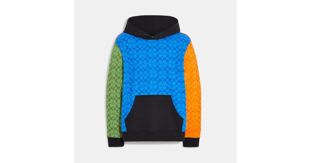 Coach monogram hoodie store