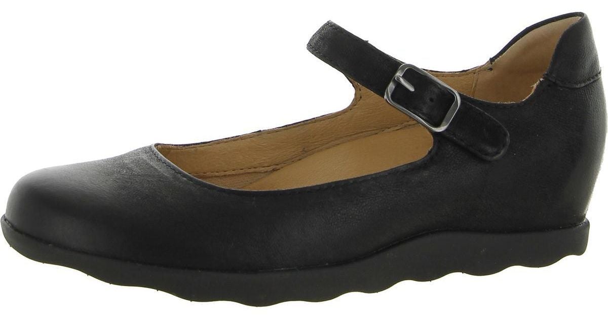 Dansko Marcella Leather Arch Support Mary Janes in Black Lyst