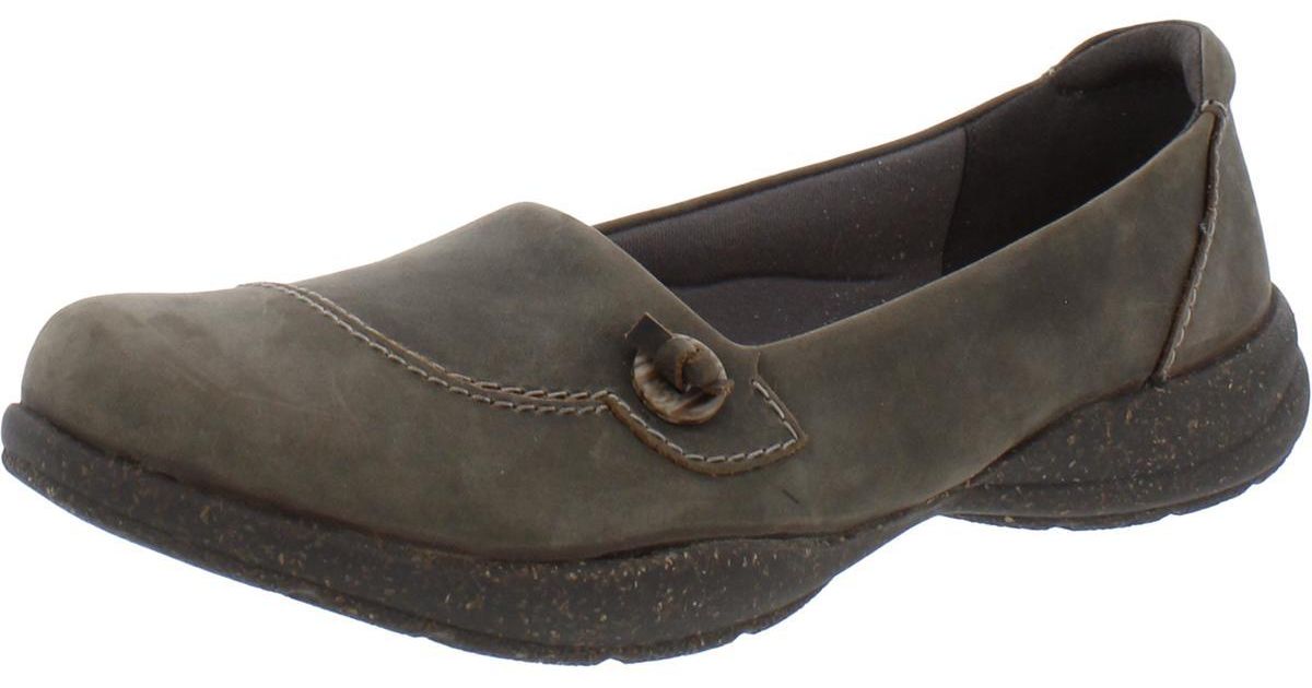 Clarks Rosville Sky Leather Arch Support Loafers in Brown | Lyst