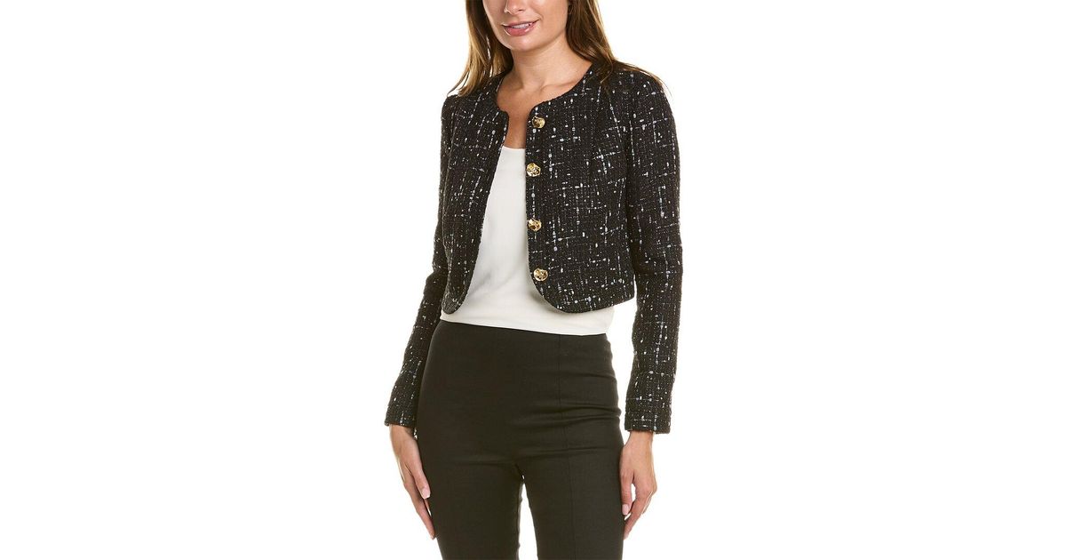 St. John Sparkle Jacket in Black Lyst