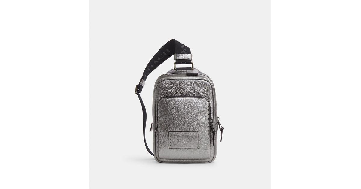 COACH Track Pack 14 in Black Lyst