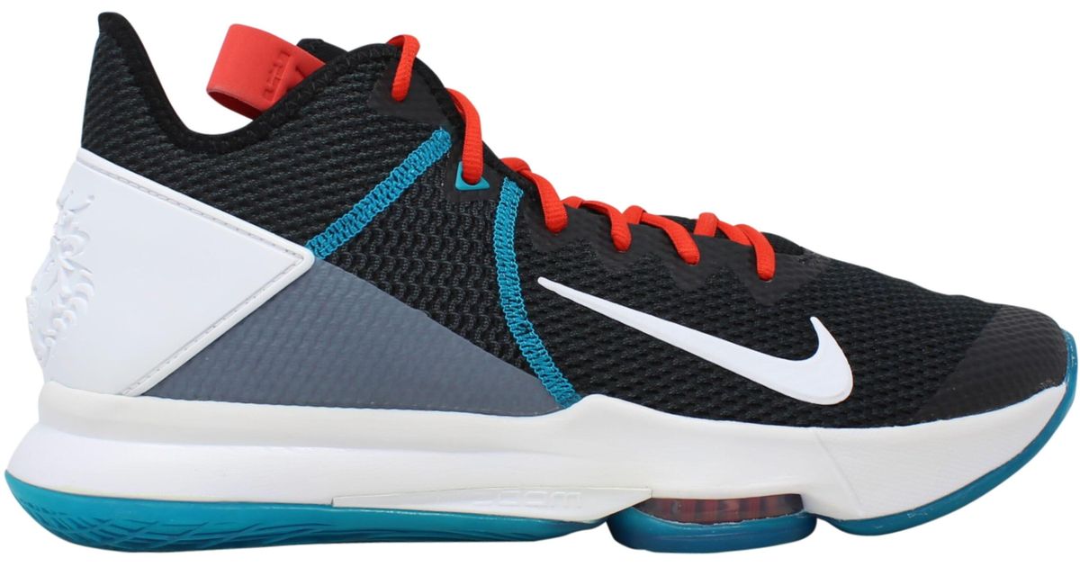 Nike Lebron Witness Iv /white-chile Red Bv7427-005 in Black (Blue) for Men  | Lyst