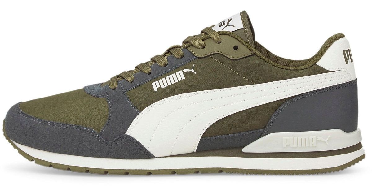 PUMA St Runner V3 Sneakers in Green for Men | Lyst