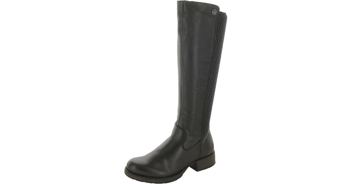 rieker knee high boots