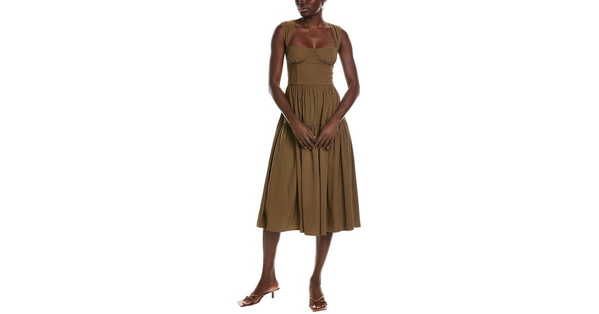 womens lace midi dress Lace Midi Dress, Cream