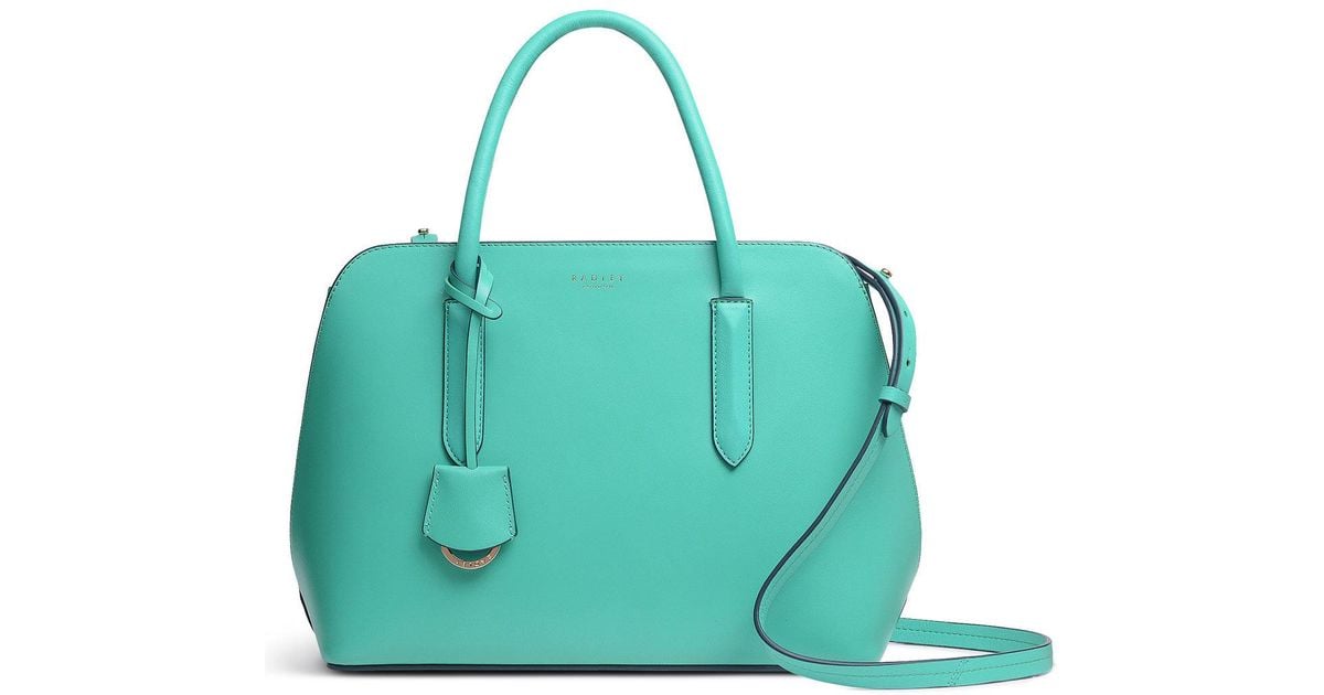Radley Liverpool Street 2.0 Medium Ziptop Satchel in Green Lyst