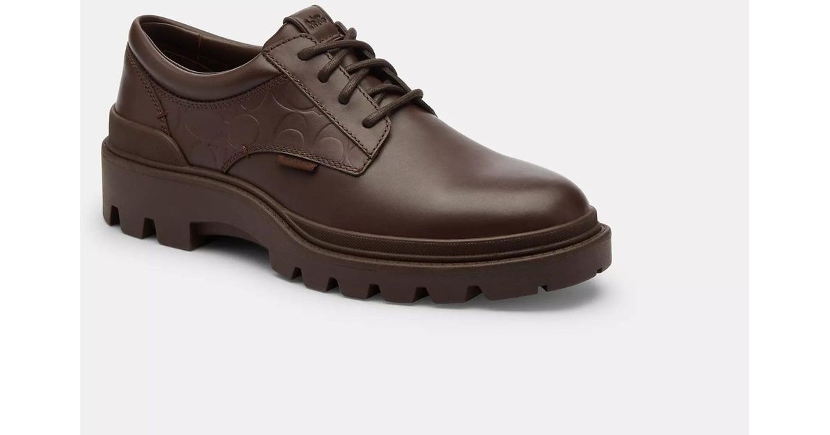 COACH Cameron Derby in Brown for Men | Lyst display picture 1