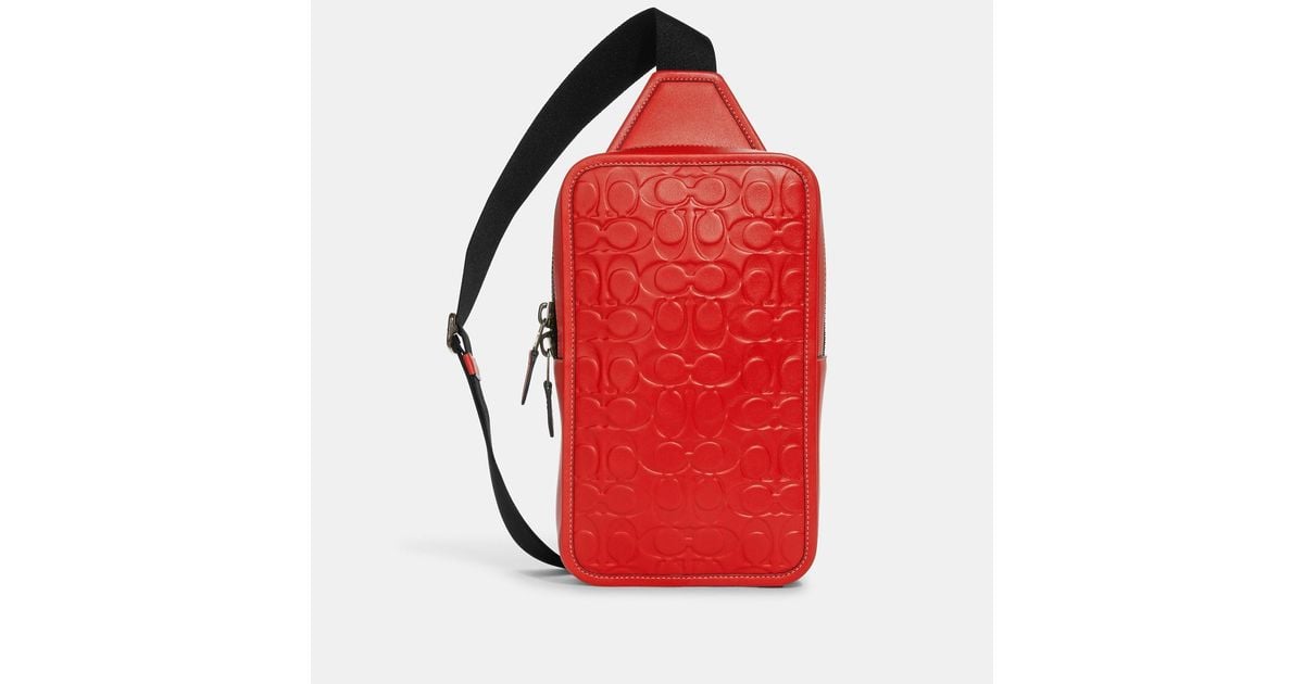 Coach outlet online red