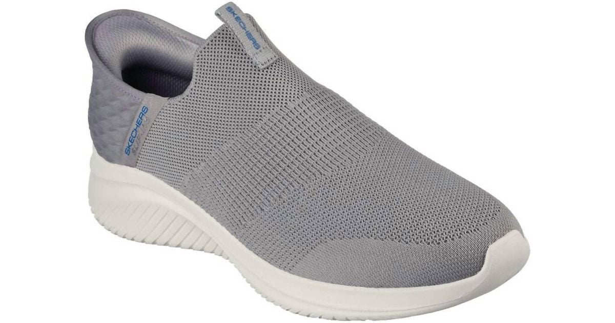 Skechers Ultra Flex 3.0 Shoes in Gray for Men | Lyst