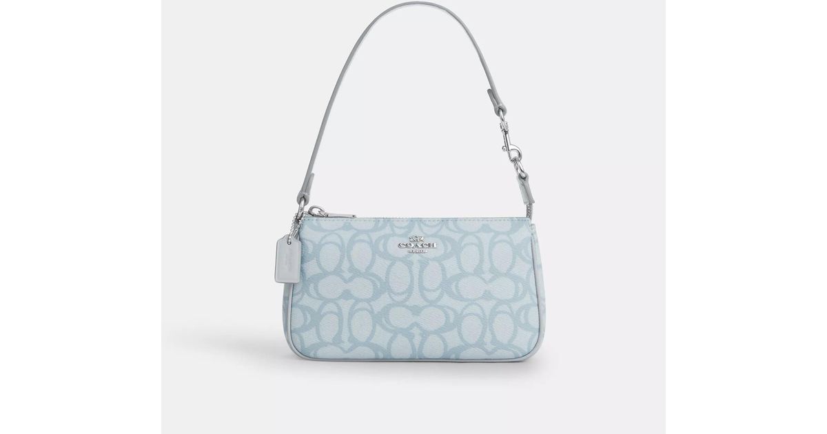 COACH Nolita 19 In Blue Lyst COACH Nolita 19 In Blue Lyst