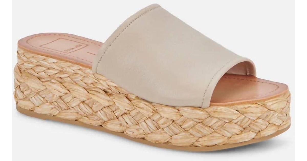 Dolce Vita Pablos Sandals in Natural | Lyst